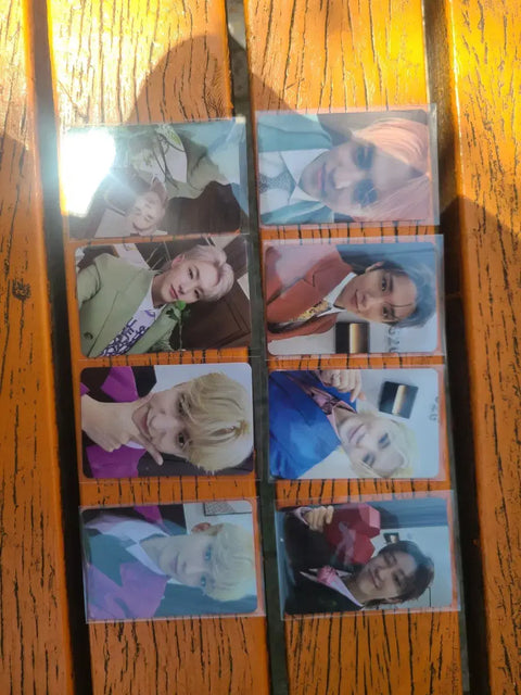Selling Seventeen photo cards.