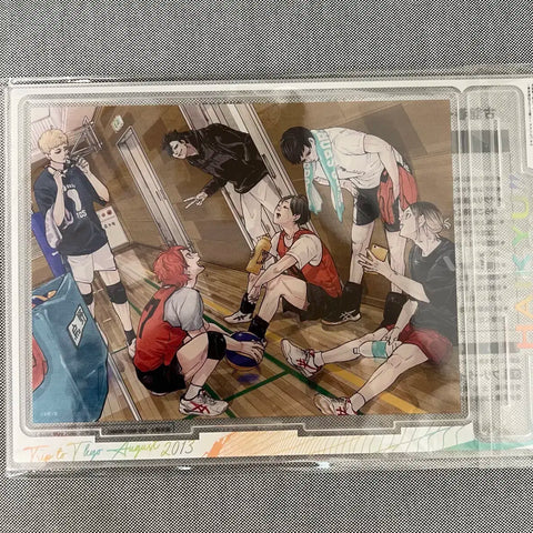 Haikyu!! Giga Jump Phụ lục Giá đỡ acrylic Kenma Kuroo Hinata Tsukishima