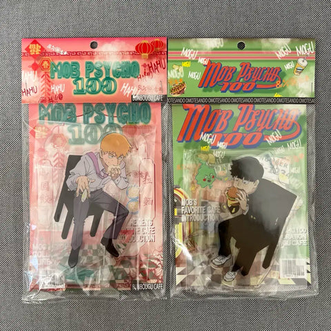 Mob Psycho 100 Reigen Mob Instant Stationery Collaboration Acrylic