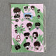 Slam Dunk, SD, Mon-nim, Ho-yeol, Dae-man, Ho-daem, stickers, goods