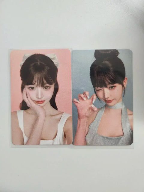 Bộ 2 thẻ ảnh IVE Jang Wonyoung Dashing Diva