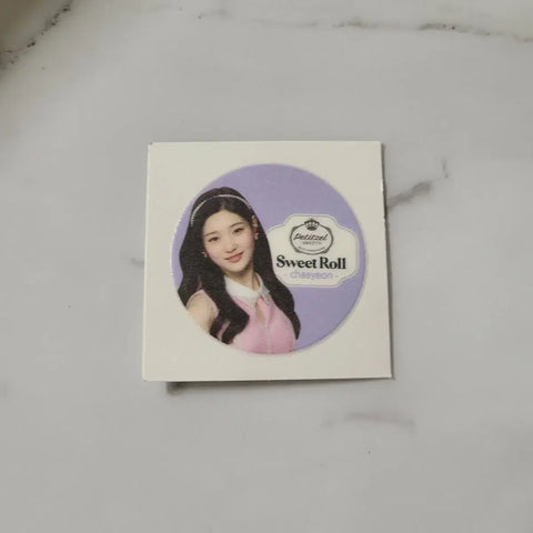 IOI Petitchel Jung Chae-yeon Ttibu Ttibu Seal Sticker DIA