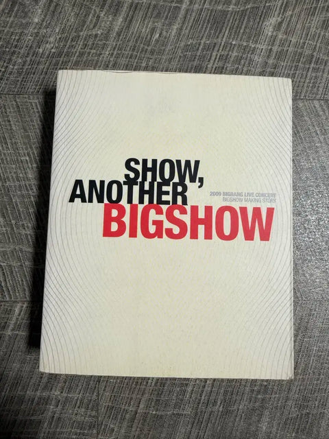 Sách ảnh Big Bang Big Show Bigshow Bigbang