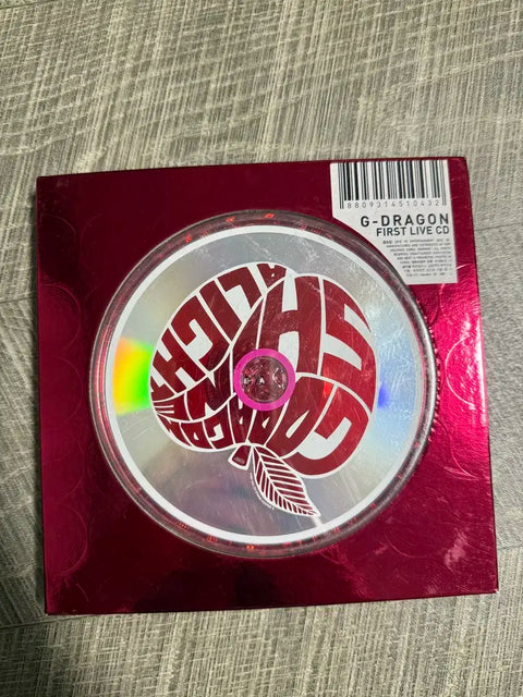 G-Dragon GD Live CD đầu tiên từ Hàn Quốc