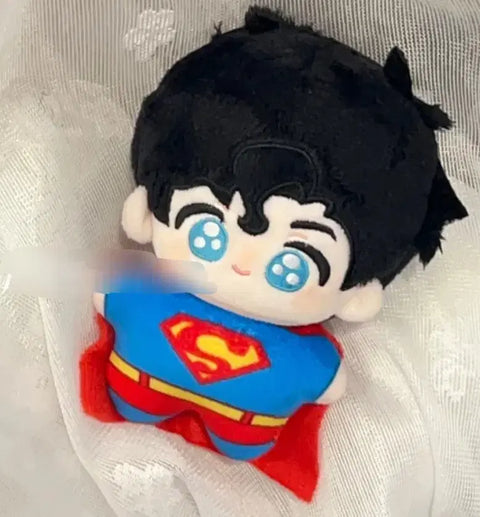 10cm Superman Clark Kent Plush Doll Attribute Doll DC Comics