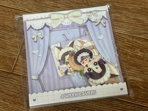 4-Week Lover Chinese Collaboration Goods Rotating Acrylic Stand