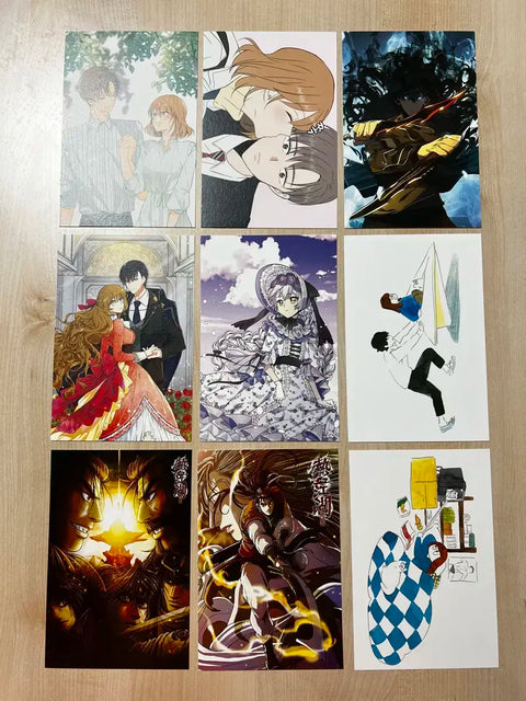 Triển lãm đặc biệt về Manga của Nhà sách Kyobo Naver Webtoon KakaoPage Bộ bưu thiếp Sự kiện giới hạn chính thức