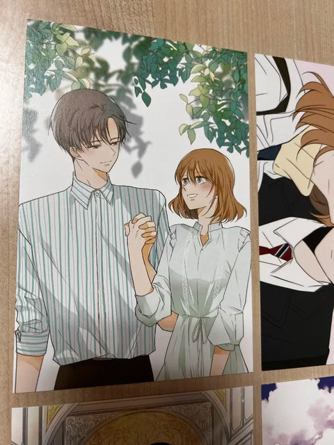Triển lãm đặc biệt về Manga của Nhà sách Kyobo Naver Webtoon KakaoPage Bộ bưu thiếp Sự kiện giới hạn chính thức