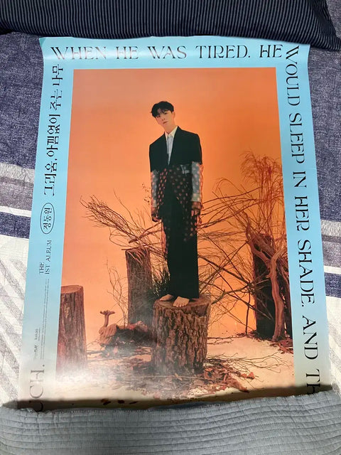 Bộ tạp chí áp phích album đầu tiên của Jeong Dong-won