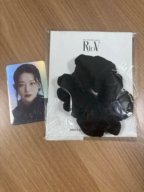 Red Velvet R to V Concert MD Photocard Scrunchie Unreleased Photo Chill Kill BNB Cosmic