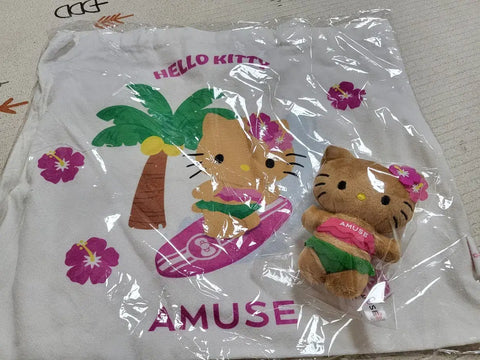 Amuse Tanning Kitty Doll Eco Bag