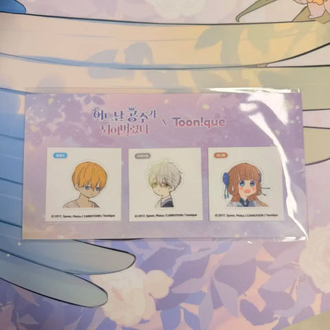 Toonique Suddenly Became a Princess One Day SBAP Princess Sticker Unopened Transfer