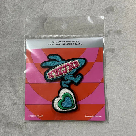 New Jeans Kkole Sticker Embroidery Sticker Newjeans Stickon
