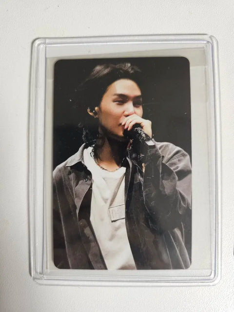 BTS Yoongi Suga D-Day Japan Benefit Photocard