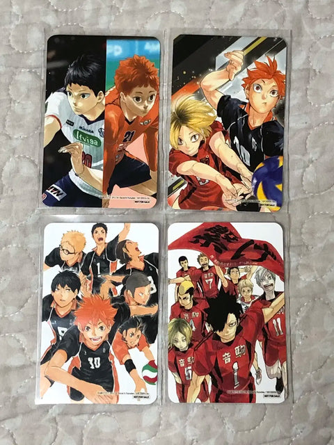 Selling Haikyuu Animate photo card特典 as a set.