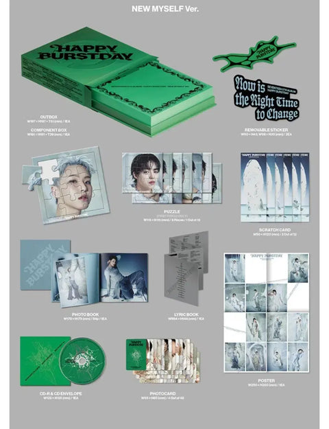 Seventeen Chúc mừng sinh nhật Phiên bản mới của tôi chưa mở