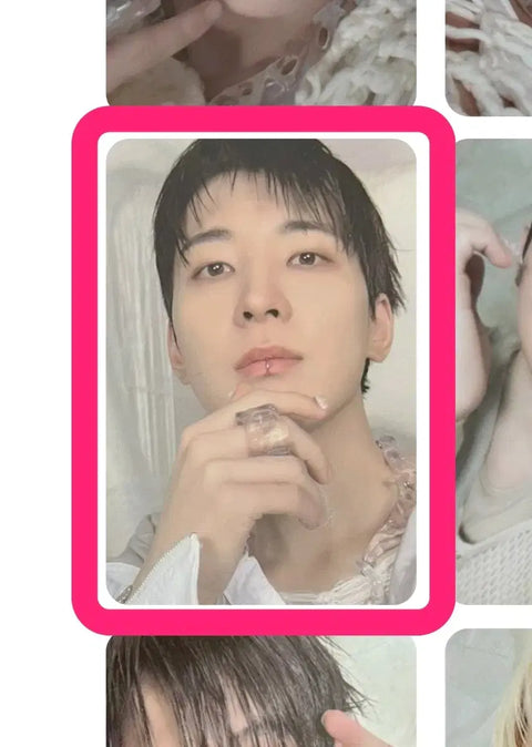 SEVENTEEN 5th Album GV Benefit Wonwoo Photocard Transfer
