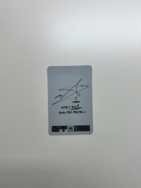 NCT 127 Mark 질주 (2 Baddies) photocard