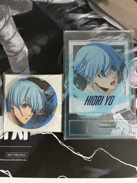 Blue Lock Hiori Yo Acrylic Stand & Can Badge