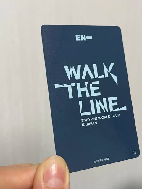 ENHYPEN JAPAN Trading Card Jungwon Photocard WALK THE LINE