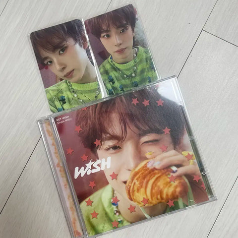 Bộ ảnh thẻ đầy đủ NCT Wish Yushi phiên bản Nhật Bản cá nhân phiên bản nhóm