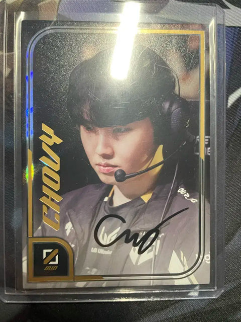 Gen.G Genji Chovy Autographed On-Off Photo Card Limited Edition of 30