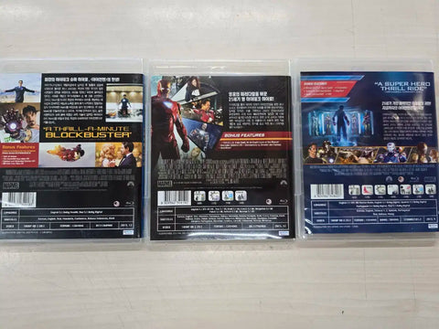 Bán phim khoa học viễn tưởng nước ngoài của Marvel "Iron Man 1, 2, 3".