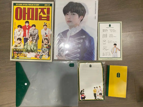 Bộ sản phẩm đầy đủ BTS Bangtan ARMY ZIP