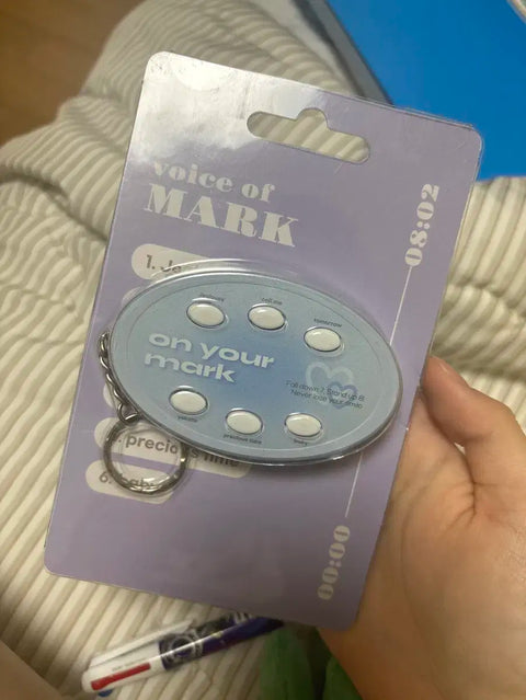 NCT Dream 127 Mark Voice Keyring
