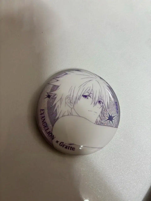 Evangelion Unit-01 Fan + Kaworu Badge