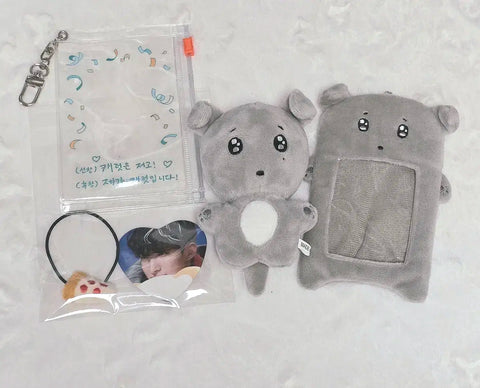 Seventeen Dokyeom, Gyeomdog, pizza bag, photocard holder, Caratland, PVC pouch, photocard keyring