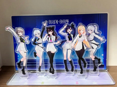 Selling Lee Se-dol pop-up acrylic stands.
