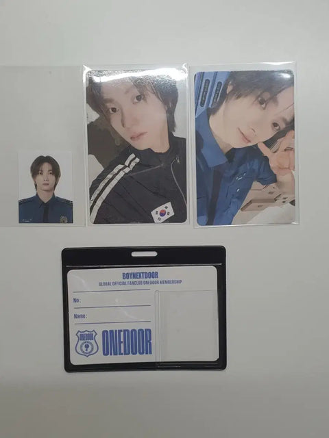 BOYNEXTDOOR Membership Kit Sungho
