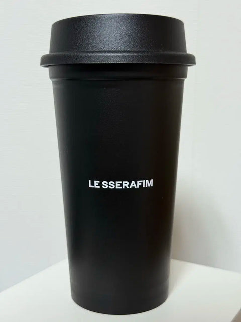 Selling Le Sserafim pop-up tumbler.