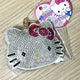 Sanrio Kira Kira Hello Kitty Cubic Gyaru Keychain