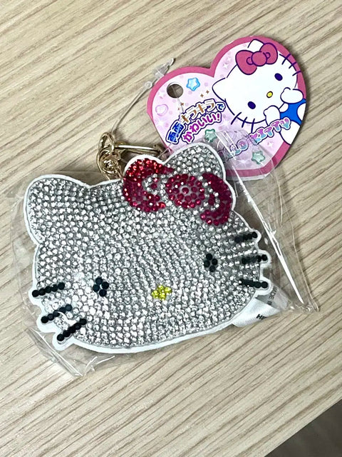 Sanrio Kira Kira Hello Kitty Cubic Gyaru Keychain