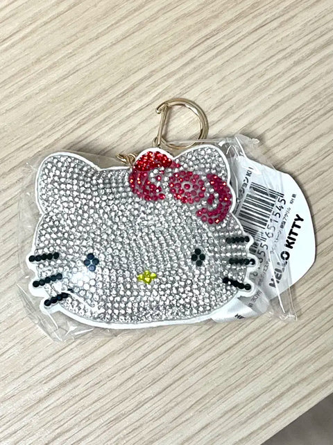 Sanrio Kira Kira Hello Kitty Cubic Gyaru Keychain