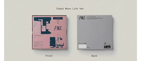 Seventeen FML faded Mono Life ver. Unopened