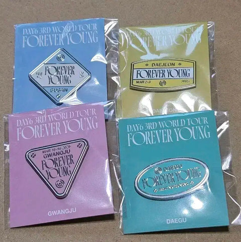 DAY6 Forever Young National Tour Badge Bundle