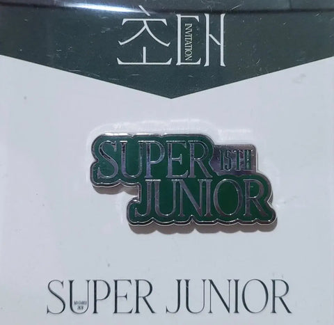 Selling Super Junior 15th Anniversary Special Event Invitation Badge.
