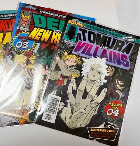 Sách giới thiệu My Hero Academia (Boku no Hero Academia) Tập 3, 4 Chưa mở