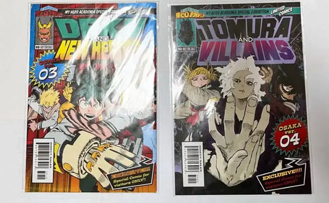 Sách giới thiệu My Hero Academia (Boku no Hero Academia) Tập 3, 4 Chưa mở