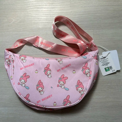 Sanrio My Melody Crescent Crossbody Bag