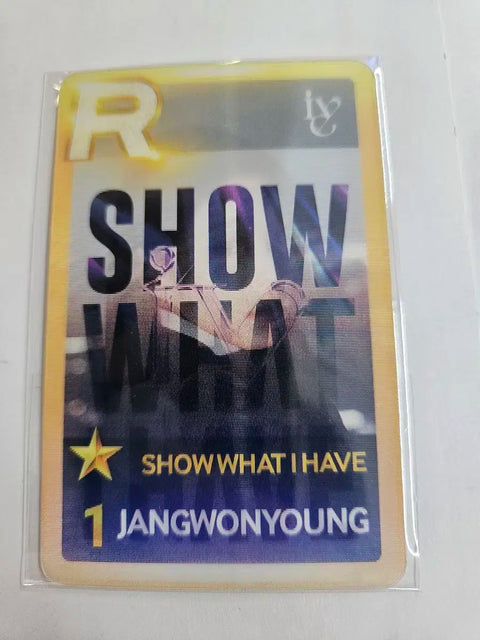 IVE Superstar Starship Wonyoung photocard transfer