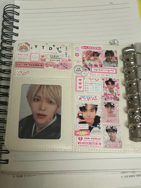 Selling NCT 127 NCT Yuta decorated binder 1.5