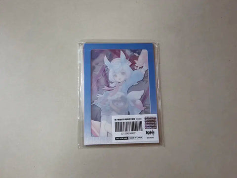 Genshin Impact Sigewinne Clorinde Sethos Transparent Photocards Taobao Bilibili Bonus