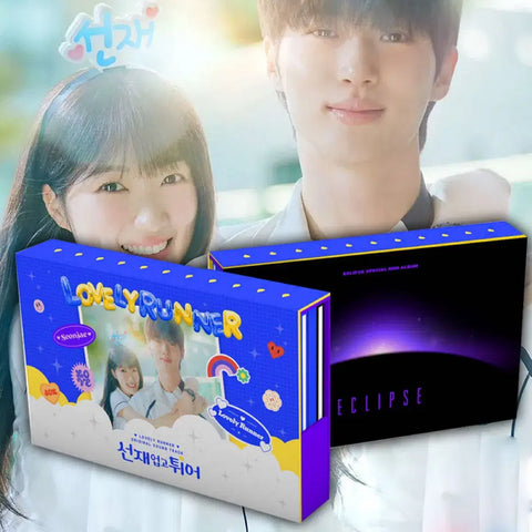 "Lovely Runner OST album, includes poster"