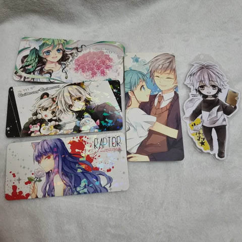 "I Hate This Kind of Hero" unofficial goods, selling as a set.