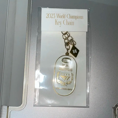 T1 2023 Worlds Championship Keychain