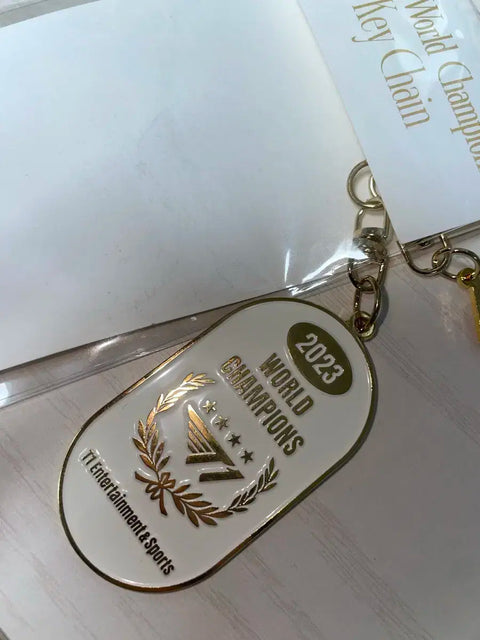 T1 2023 Worlds Championship Keychain